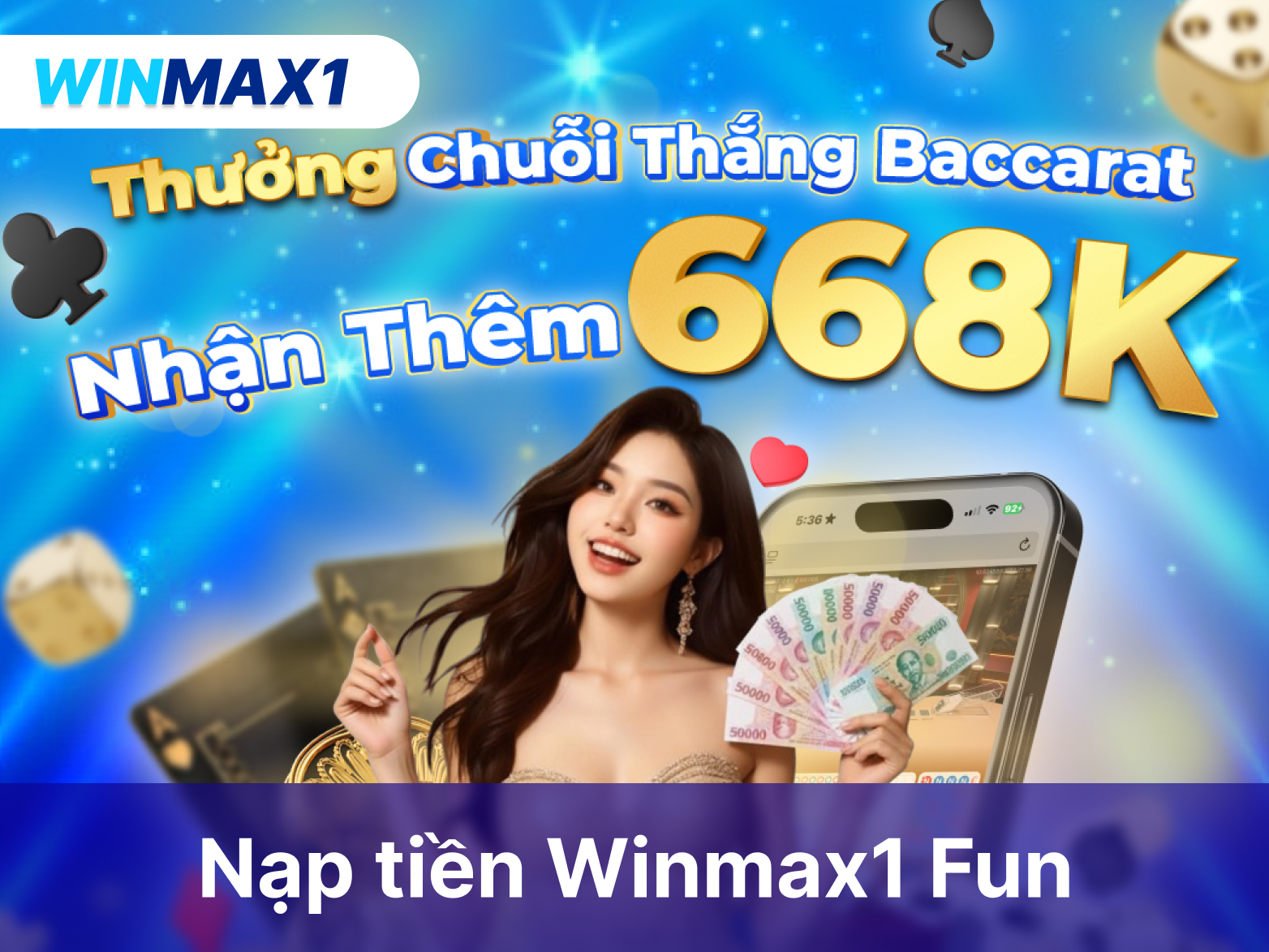 Nạp tiền Winmax1 Fun